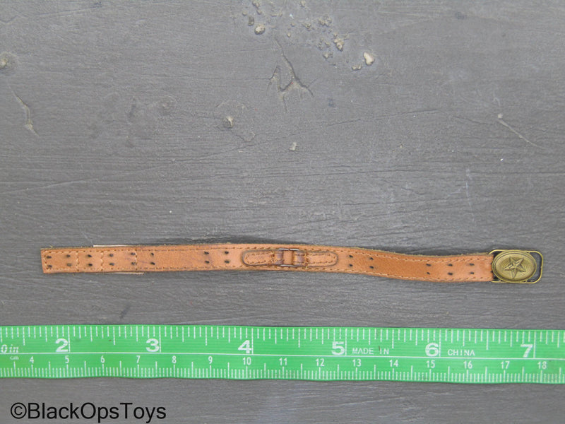 Load image into Gallery viewer, Goddess of Wilderness - Shadi - Tan Leather-Like Belt w/Buckle
