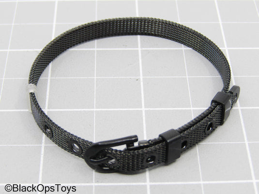Black Metallic Belt