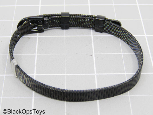 Black Metallic Belt