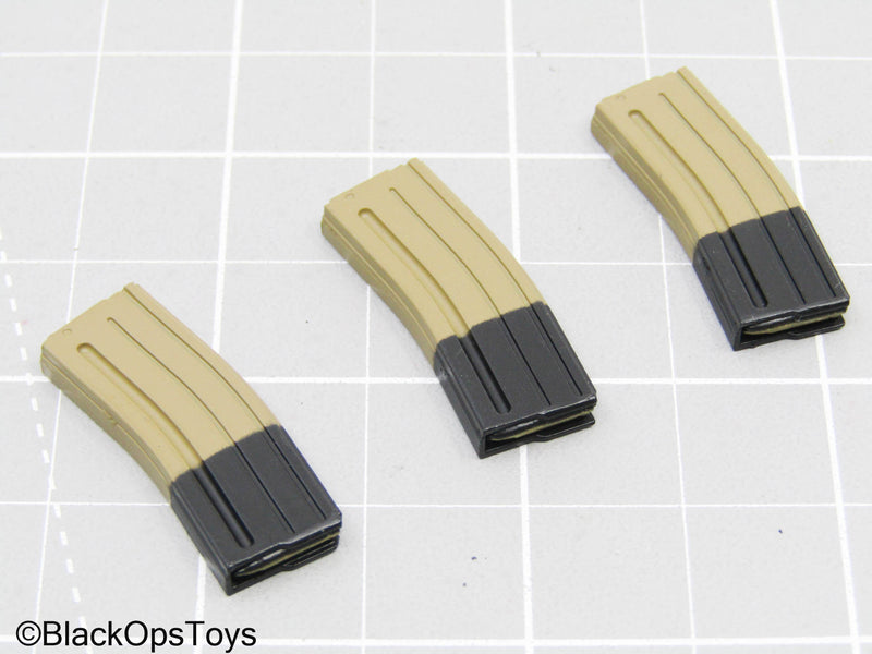 Load image into Gallery viewer, Black &amp; Tan 5.56 Mag Lot (x3)
