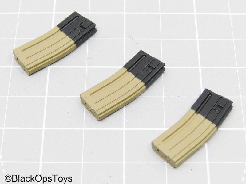 Load image into Gallery viewer, Black &amp; Tan 5.56 Mag Lot (x3)
