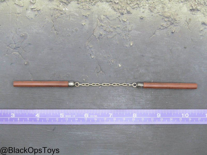 Load image into Gallery viewer, John Wick Chapter 4 - Nunchaku w/Metal Chain
