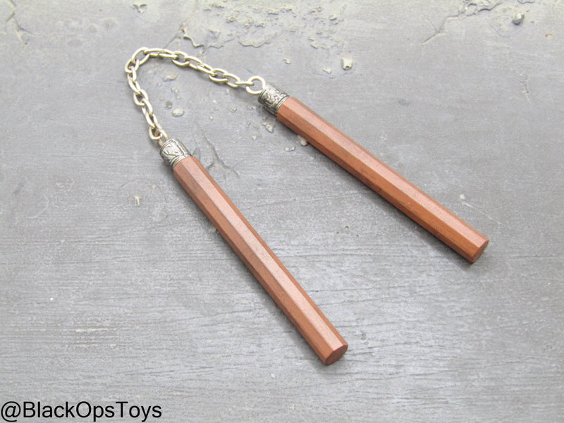 Load image into Gallery viewer, John Wick Chapter 4 - Nunchaku w/Metal Chain
