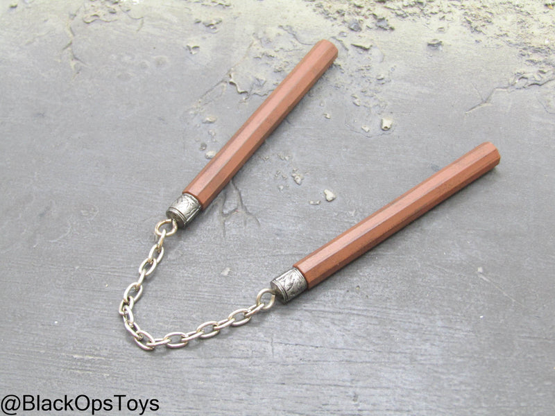 Load image into Gallery viewer, John Wick Chapter 4 - Nunchaku w/Metal Chain
