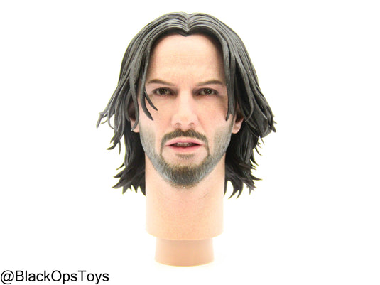 John Wick Chapter 4 - Male Headsculpt w/PERS & Swappable Hair
