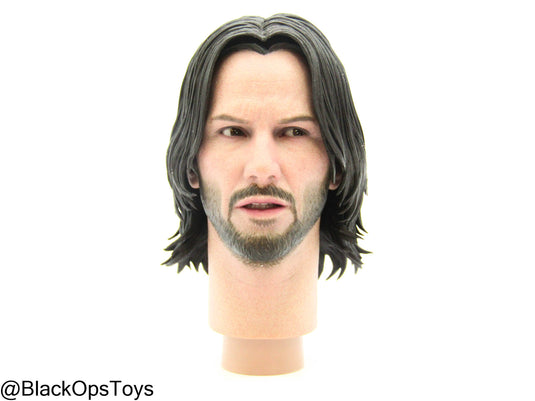 John Wick Chapter 4 - Male Headsculpt w/PERS & Swappable Hair