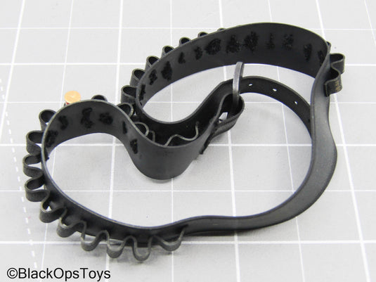 Black Shell Holder Belt w/Red Shotgun Round