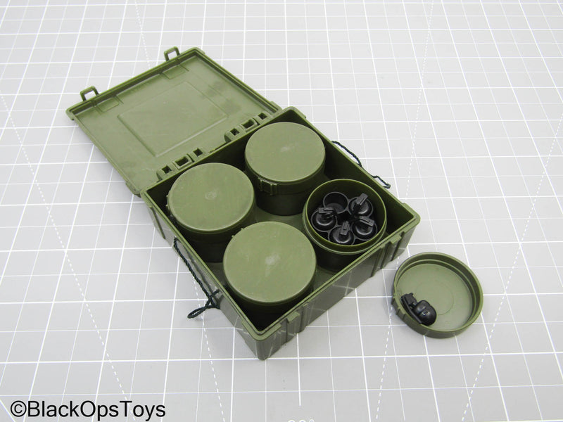Load image into Gallery viewer, Green Explosive Case w/Grenades (READ DESC)
