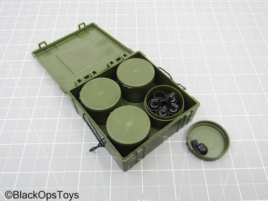 Green Explosive Case w/Grenades (READ DESC)