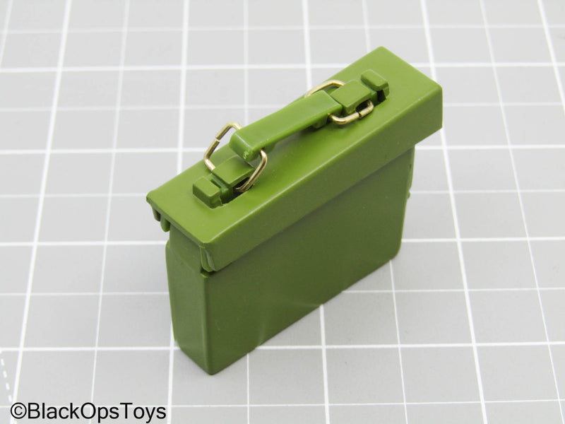 Load image into Gallery viewer, Metal Green Ammo Can
