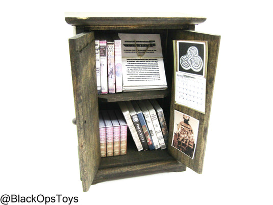 Indiana Jones - Wood Cabinet w/Literature