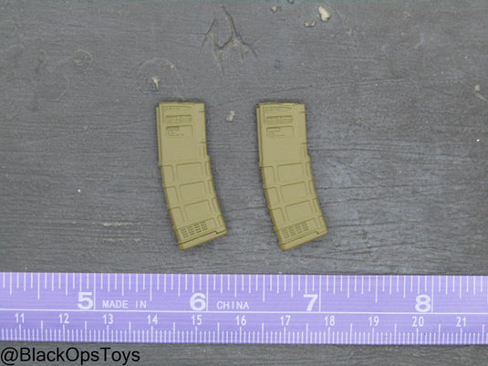 SMU - Coalition Forces - Tan 5.56mm Magazine Set (x2)