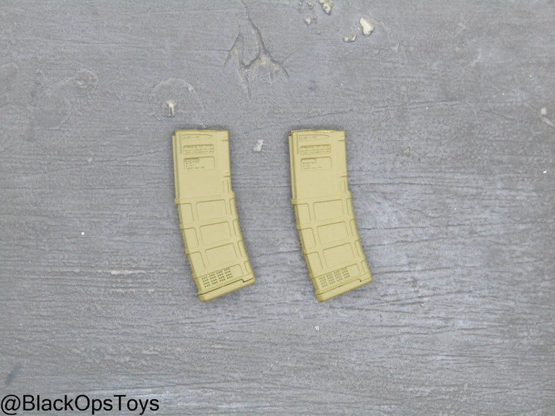 Load image into Gallery viewer, SMU - Coalition Forces - Tan 5.56mm Magazine Set (x2)
