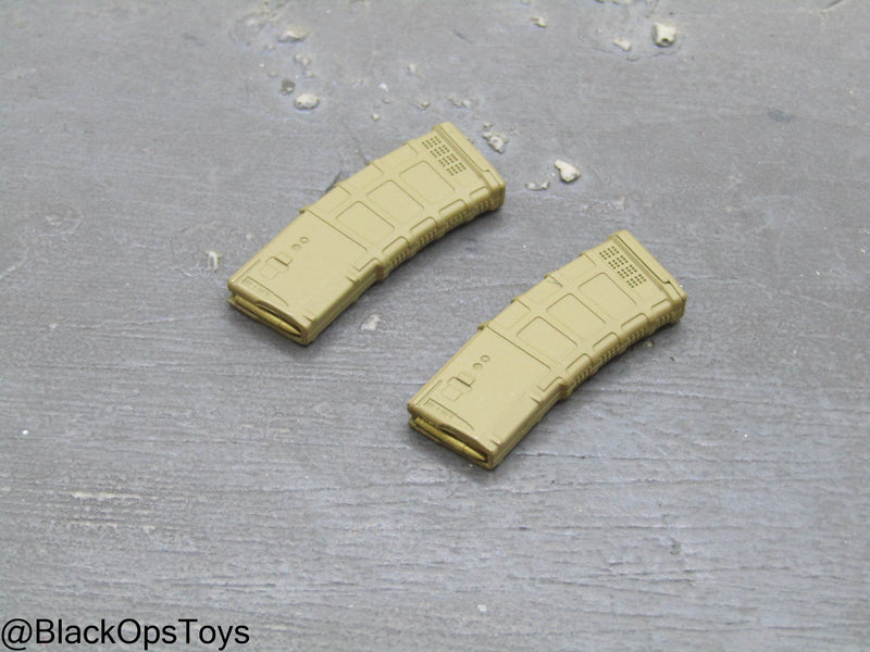 Load image into Gallery viewer, SMU - Coalition Forces - Tan 5.56mm Magazine Set (x2)
