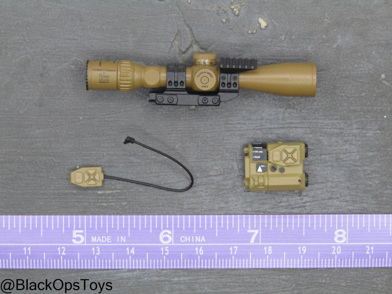 Load image into Gallery viewer, SMU - Coalition Forces - Sniper Scope w/PEQ Set
