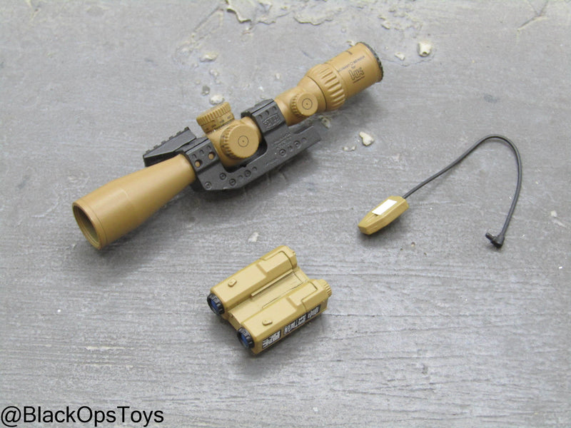 Load image into Gallery viewer, SMU - Coalition Forces - Sniper Scope w/PEQ Set

