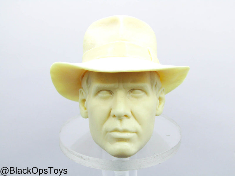Load image into Gallery viewer, Indiana Jones - Custom Unpainted Male Headsculpt w/Fedora
