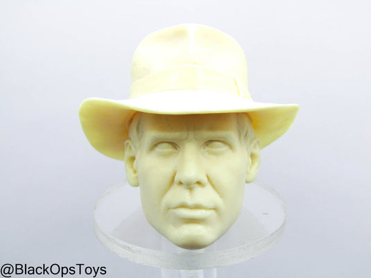 Indiana Jones - Custom Unpainted Male Headsculpt w/Fedora