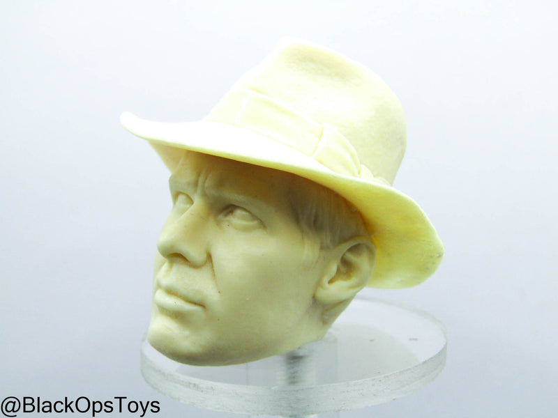 Load image into Gallery viewer, Indiana Jones - Custom Unpainted Male Headsculpt w/Fedora
