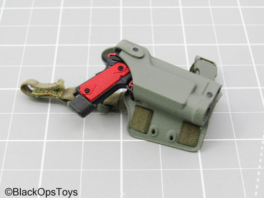 M1911 Pistol w/Drop Leg Holster (Easy & Simple)