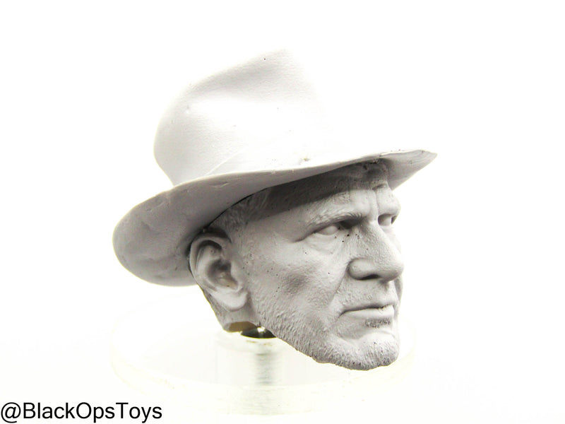Load image into Gallery viewer, Indiana Jones - Custom Unpainted Male Headsculpt w/Fedora
