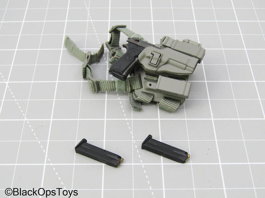 M9 Pistol w/Drop Leg Holster (Soldier Story)