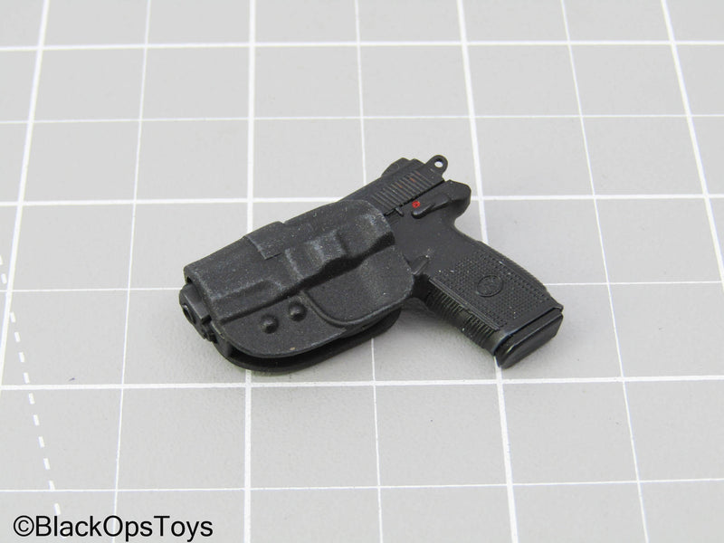 Load image into Gallery viewer, Pistol w/Left-Handed Holster (Hot Toys)
