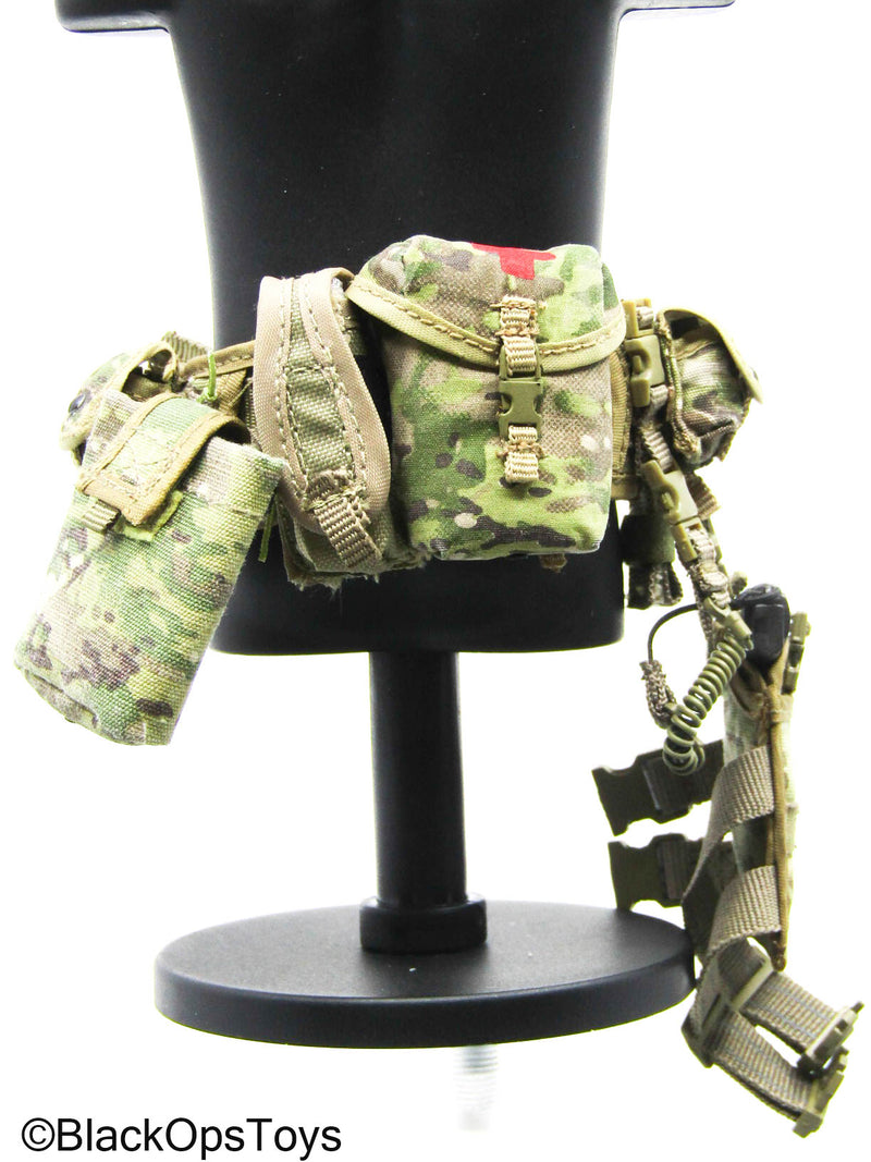Load image into Gallery viewer, Multicam Camo Medic Belt w/Black Pistol
