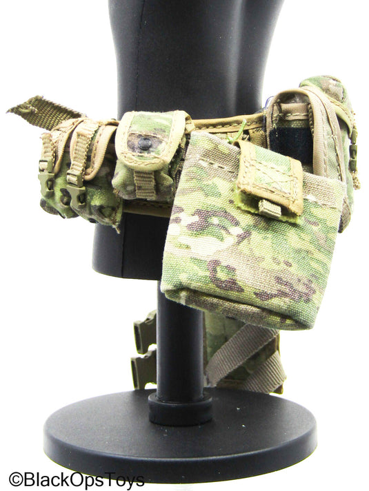 Multicam Camo Medic Belt w/Black Pistol