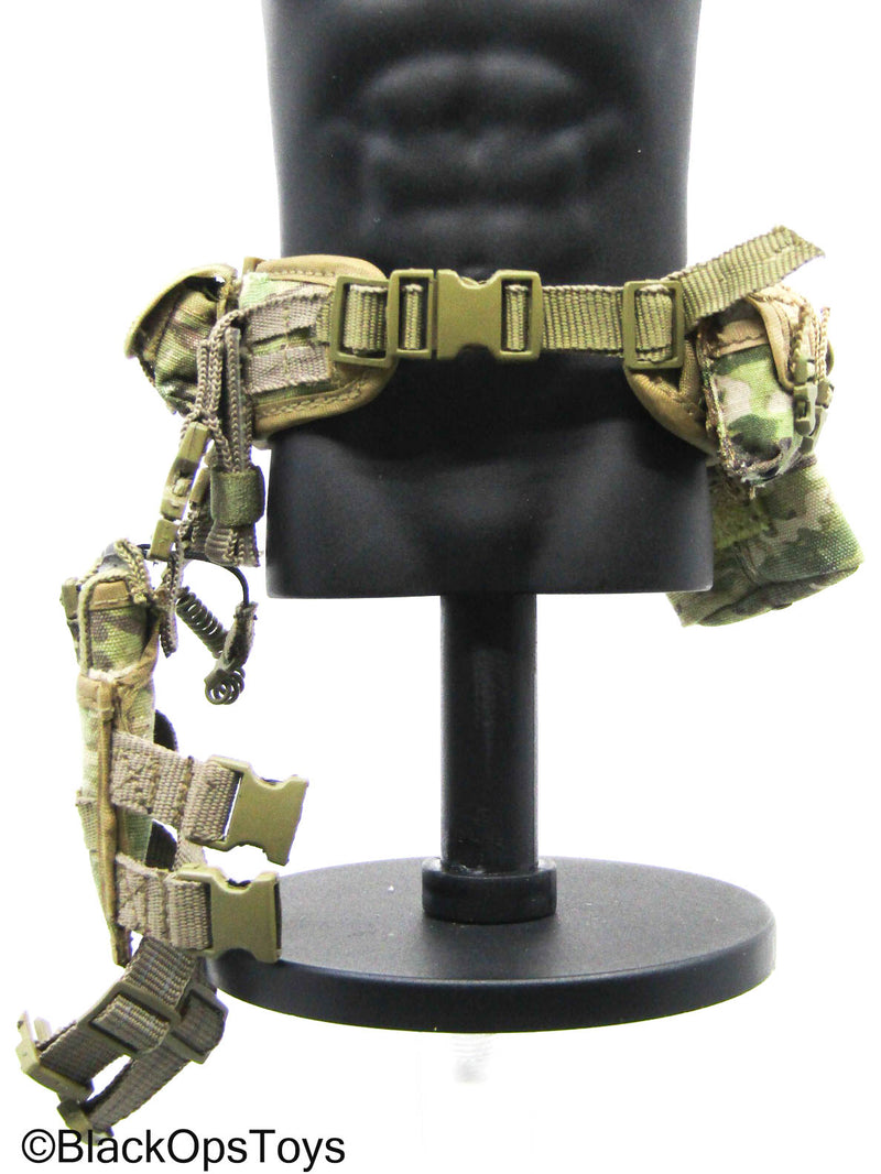 Load image into Gallery viewer, Multicam Camo Medic Belt w/Black Pistol
