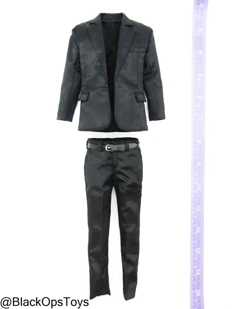 Load image into Gallery viewer, Gangsters Kingdom - Diamond 8 Joy - Black Suit Set
