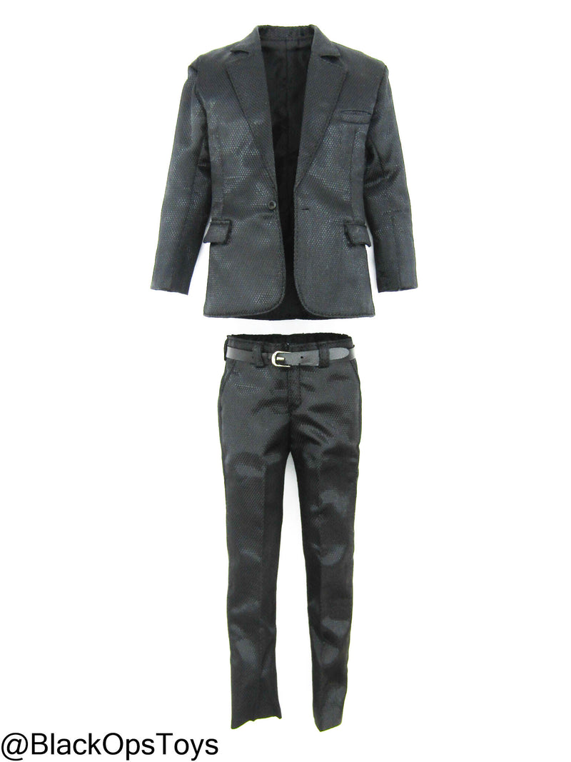 Load image into Gallery viewer, Gangsters Kingdom - Diamond 8 Joy - Black Suit Set
