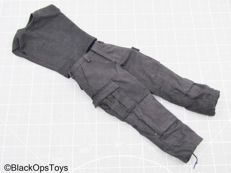 Load image into Gallery viewer, Black Tank Top &amp; Pants
