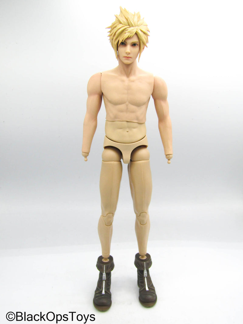 Load image into Gallery viewer, Cloud Strife - Male Base Body w/Seamless Arms &amp; Head Sculpt
