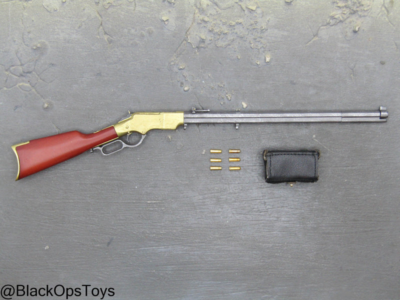 Load image into Gallery viewer, U.S. Civil War Union Army Lt. - John Dunbar - Metal M1860 Rifle w/Ammo Pouch
