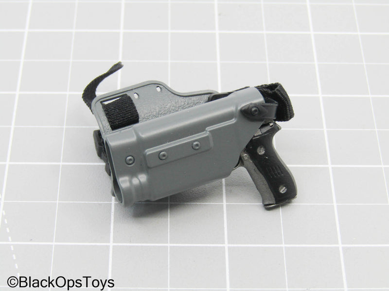 Load image into Gallery viewer, Sig Sauer Pistol w/Left-Handed Drop Leg Holster (Easy &amp; Simple)
