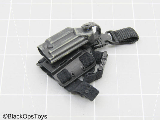 Black Left-Handed Drop Leg Holster