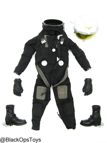 Hypersonic Jet Mission Test Pilot - Complete Pressure Suit Set w/Helmet