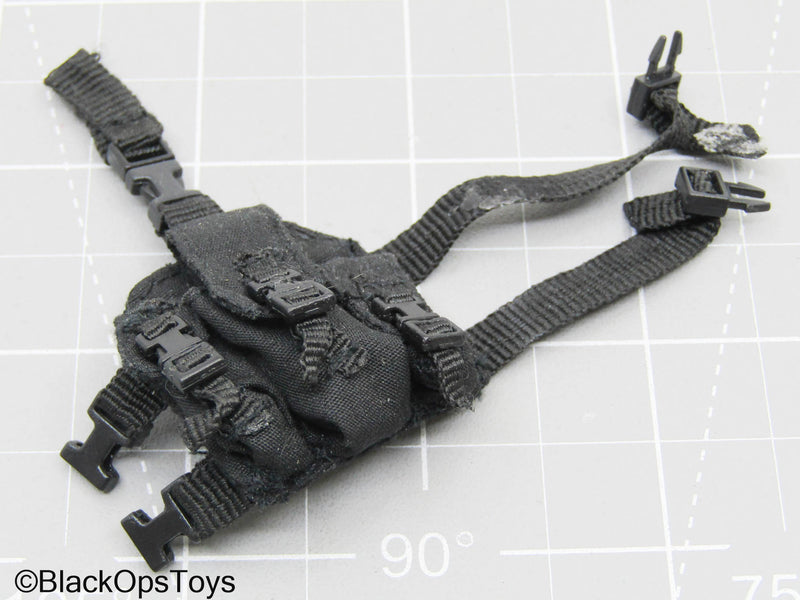 Load image into Gallery viewer, Black Drop Leg Pouch
