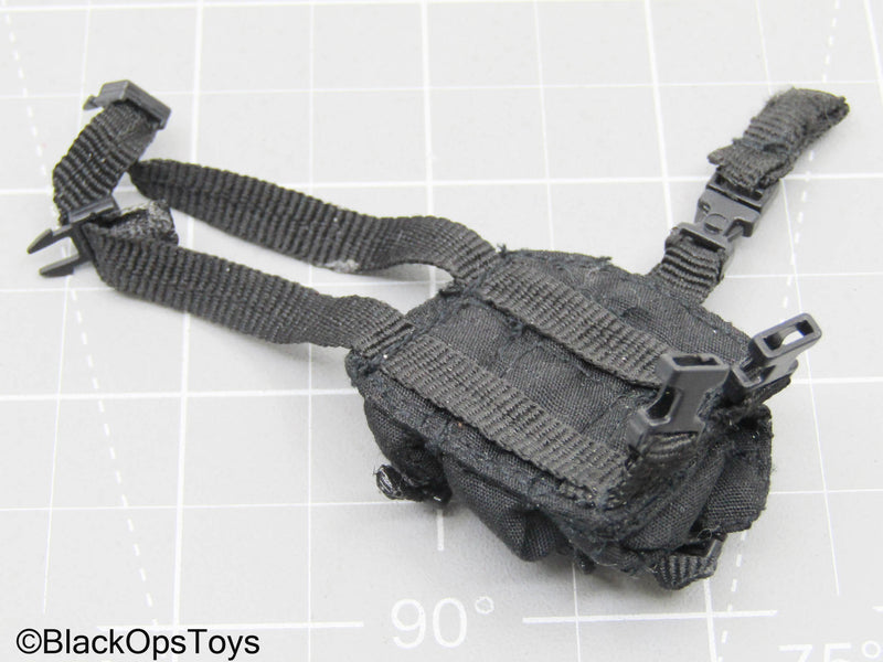 Load image into Gallery viewer, Black Drop Leg Pouch
