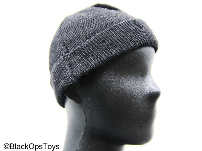 Load image into Gallery viewer, Black Watch Cap
