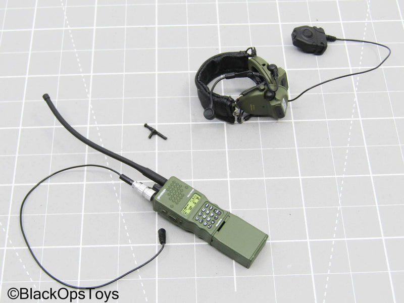 Load image into Gallery viewer, OD Green Radio &amp; Headset (READ DESC)

