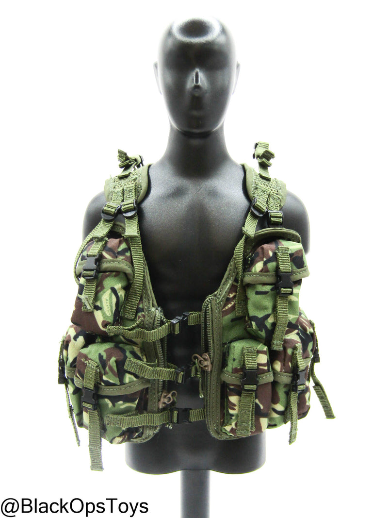 Load image into Gallery viewer, Bravo Two Zero - SAS Patrol Leader - DPM Camo Combat Vest w/Pouches
