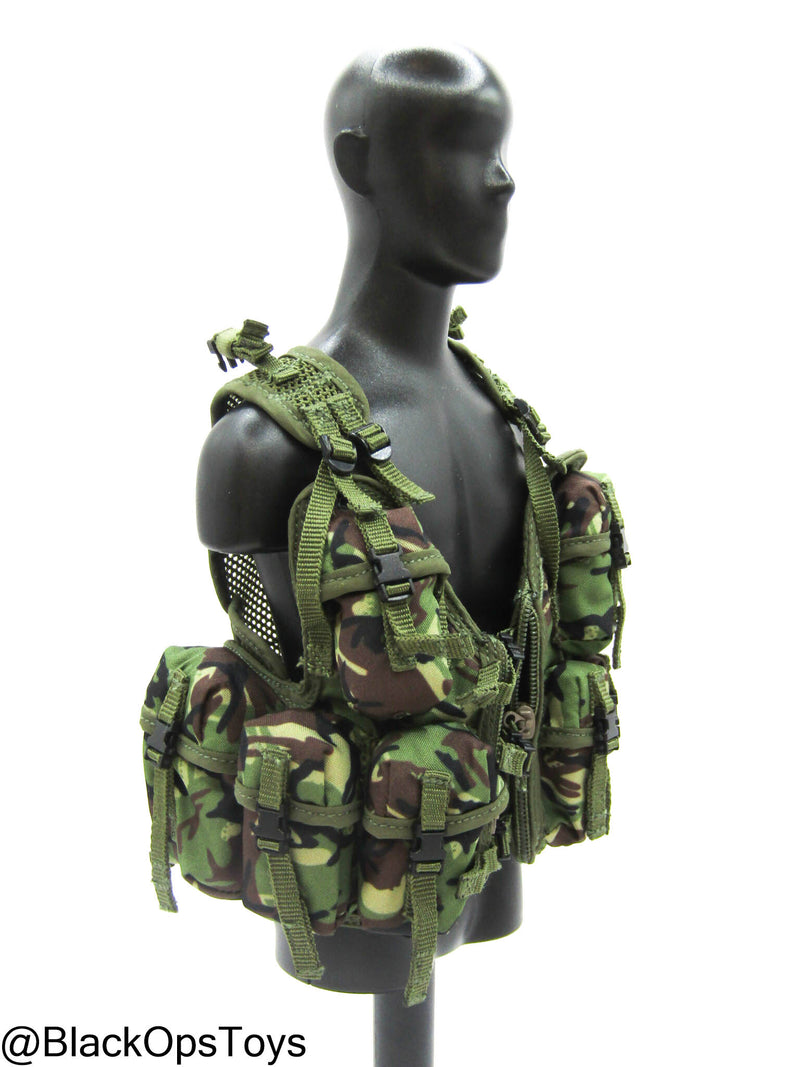 Load image into Gallery viewer, Bravo Two Zero - SAS Patrol Leader - DPM Camo Combat Vest w/Pouches
