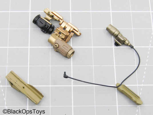 Tan & Black Weapon Attachment Set