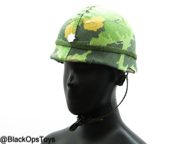 Load image into Gallery viewer, Vietnam US Army Lt. Col. Moore - Metal Helmet w/Cover
