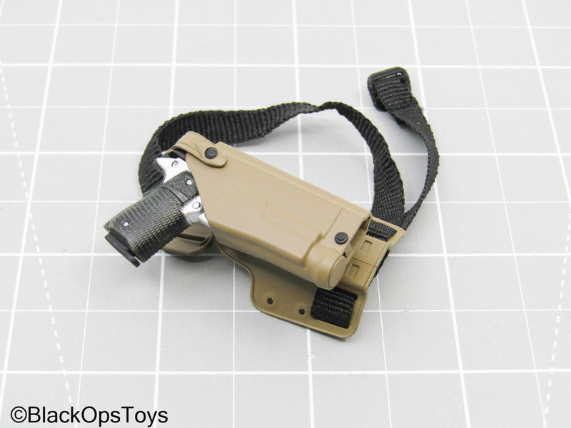 Load image into Gallery viewer, M1911 Pistol w/Drop Leg Holster

