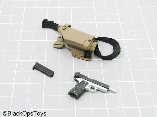 M1911 Pistol w/Drop Leg Holster