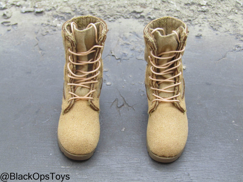 Load image into Gallery viewer, Bravo Two Zero - SAS Patrol Leader - Tan Combat Boots (Foot Type)
