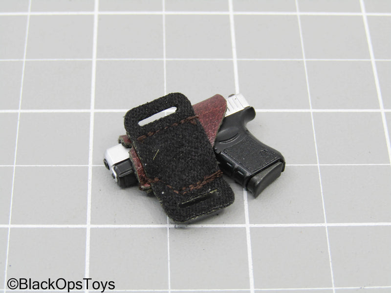Load image into Gallery viewer, Pistol w/Leather Like Holster (DAM Toys) (READ DESC)
